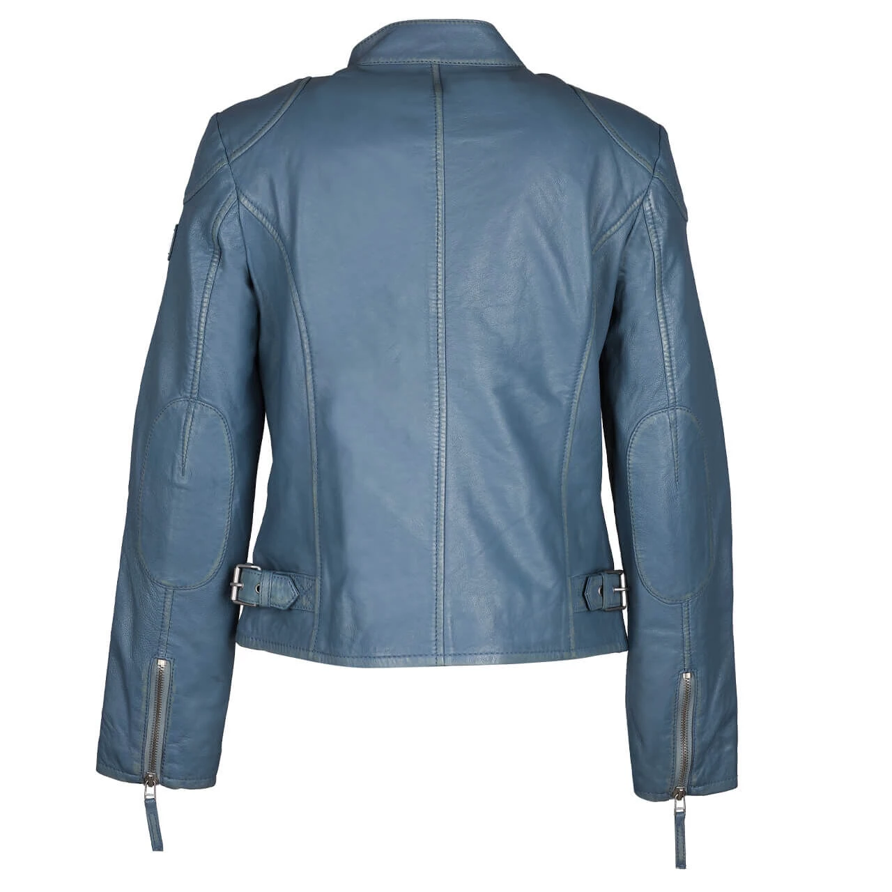 Gipsy (by Mauritius) Damen Lederjacke Faiza Blue 2 Gipsy (by Mauritius) Damen Lederjacke Faiza Blue – Bild 2