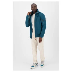 Alife And Kickin Herren Sweatjacke Elias A Tidal Teal Melange 10 Alife And Kickin Herren Sweatjacke Elias A Tidal Teal Melange -Modebekleidungs Geschäft alife and kickin elias sweat jacket sweatjacke tidal teal melange 5531 model
