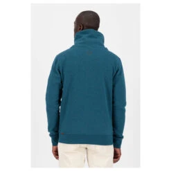Alife And Kickin Herren Sweatjacke Elias A Tidal Teal Melange 9 Alife And Kickin Herren Sweatjacke Elias A Tidal Teal Melange -Modebekleidungs Geschäft alife and kickin elias sweat jacket sweatjacke tidal teal melange 5531 model hinten