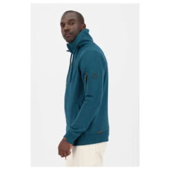 Alife And Kickin Herren Sweatjacke Elias A Tidal Teal Melange 8 Alife And Kickin Herren Sweatjacke Elias A Tidal Teal Melange -Modebekleidungs Geschäft alife and kickin elias sweat jacket sweatjacke tidal teal melange 5531 model seite