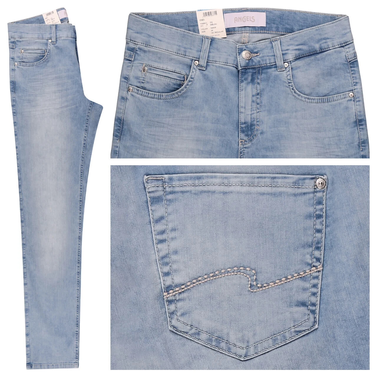 Angels Cici Jeans Heaven Blue Used 1 Angels Cici Jeans Heaven Blue Used