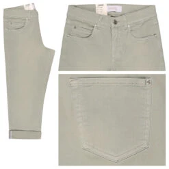 Angels Cici TU Tape 3/4 Jeans Jade Green Used