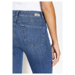 Angels Leni Jeans Old Washed Used -Modebekleidungs Geschäft angels jeans leni blau 335 ansicht detail hinten