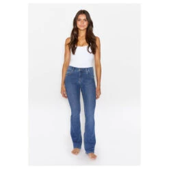 Angels Leni Jeans Old Washed Used -Modebekleidungs Geschäft angels jeans leni blau 335 ansicht front