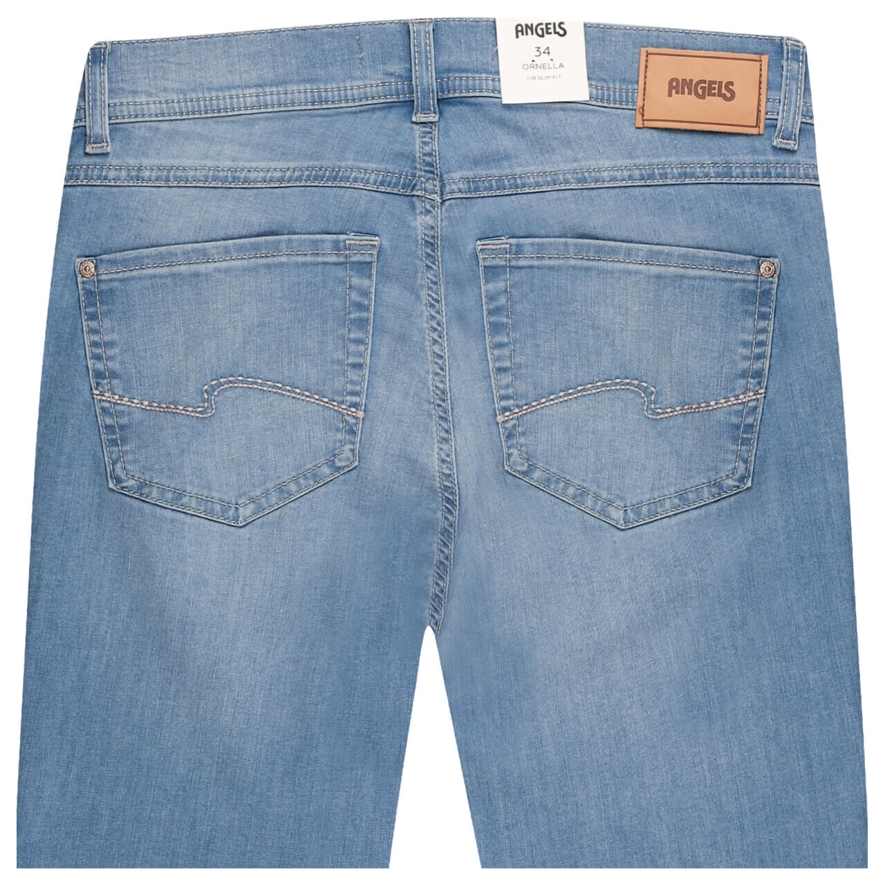 Angels Ornella 7/8 Jeans Ferra Blue Used Buffi 2 Angels Ornella 7/8 Jeans Ferra Blue Used Buffi – Bild 2