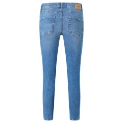 Angels Ornella Seam 7/8 Jeans Light Blue Random Used -Modebekleidungs Geschäft angels jeans ornella seam blau 34758 ansicht hinten
