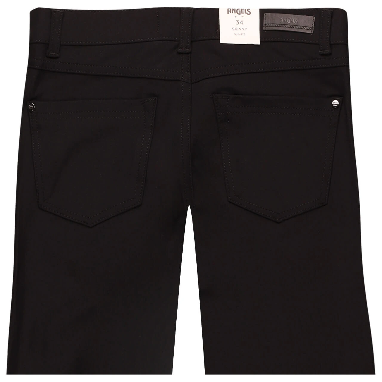Angels Skinny Pocket Zip Hose Black 2 Angels Skinny Pocket Zip Hose Black – Bild 2