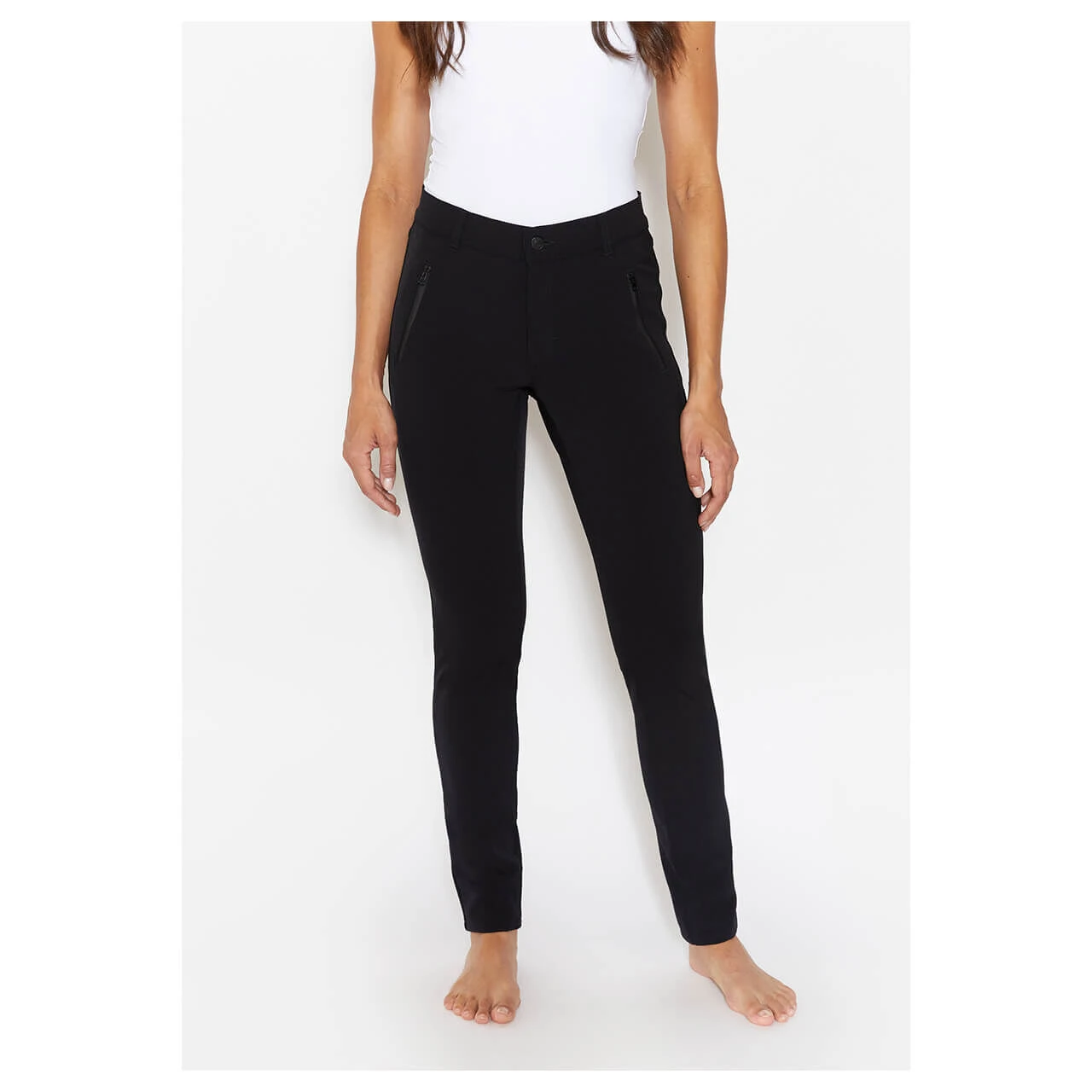 Angels Skinny Pocket Zip Hose Black 5 Angels Skinny Pocket Zip Hose Black – Bild 5