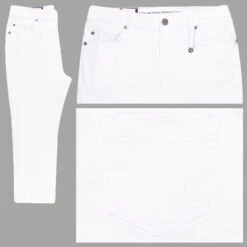 Anna Montana Dora Milano 3/4 Jeans White
