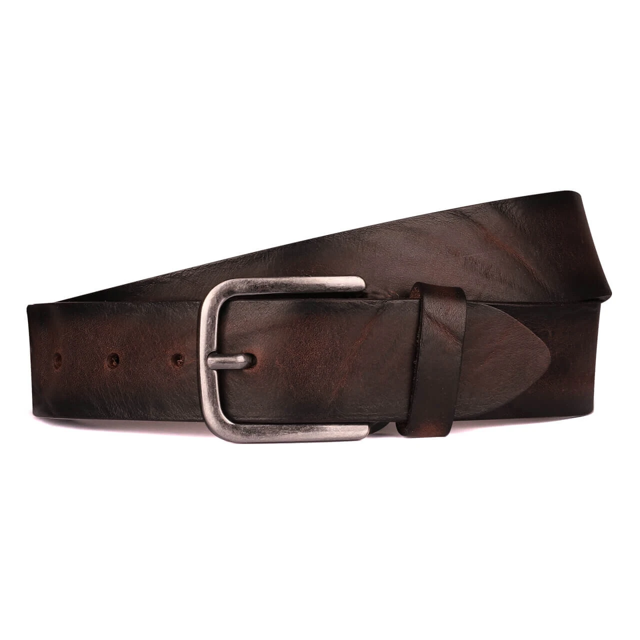 Bernd Götz Herren Walkleder Gürtel Crushed Brown 1 Bernd Götz Herren Walkleder Gürtel Crushed Brown