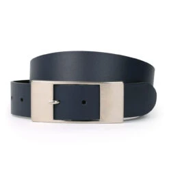 Bernd Götz Damen Softleder Gürtel Navy