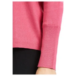 Betty Barclay Damen Pullover Sweet Raspberry -Modebekleidungs Geschäft betty barclay 1 1 arm strickpullover rosa 4216 model detail