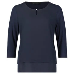 Betty Barclay 3/4 Arm Shirt Dark Sky