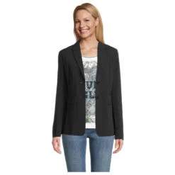 Betty Barclay Damen Blazer Night Black -Modebekleidungs Geschäft betty barclay blazer schwarz 9045 vorne