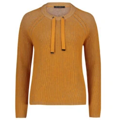 Betty Barclay Damen Pullover Yellow Grey