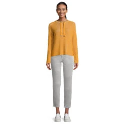 Betty Barclay Damen Pullover Yellow Grey -Modebekleidungs Geschäft betty barclay pullover senfgelb 2891 ganz