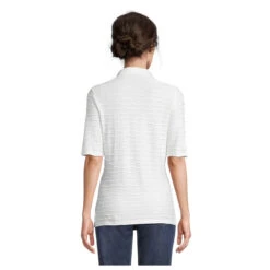 Betty Barclay Damen T-Shirt Off White -Modebekleidungs Geschäft bettybarclay shirt riffeldwhite 1014 hinten2