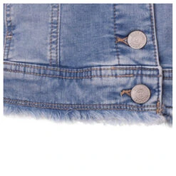 Blue Fire Damen Jeansjacke Gipsy Faded Blue -Modebekleidungs Geschäft blue fire gipsy jacket jeansjacke faded blue 4317 detail vorne