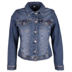 Blue Fire Damen Jeansjacke Gipsy Stone Blue