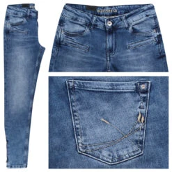 Blue Fire Alicia Jeans Vintage Denim Blue