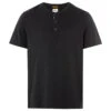 Camel Active Herren T-Shirt Henley Asphalt