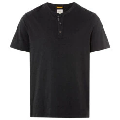 Camel Active Herren T-Shirt Henley Asphalt