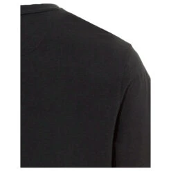 Camel Active Herren T-Shirt Henley Asphalt -Modebekleidungs Geschäft camel active 1 2 arm henley shirt grau 88 detail hinten