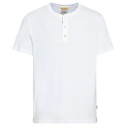 Camel Active Herren T-Shirt Henley White