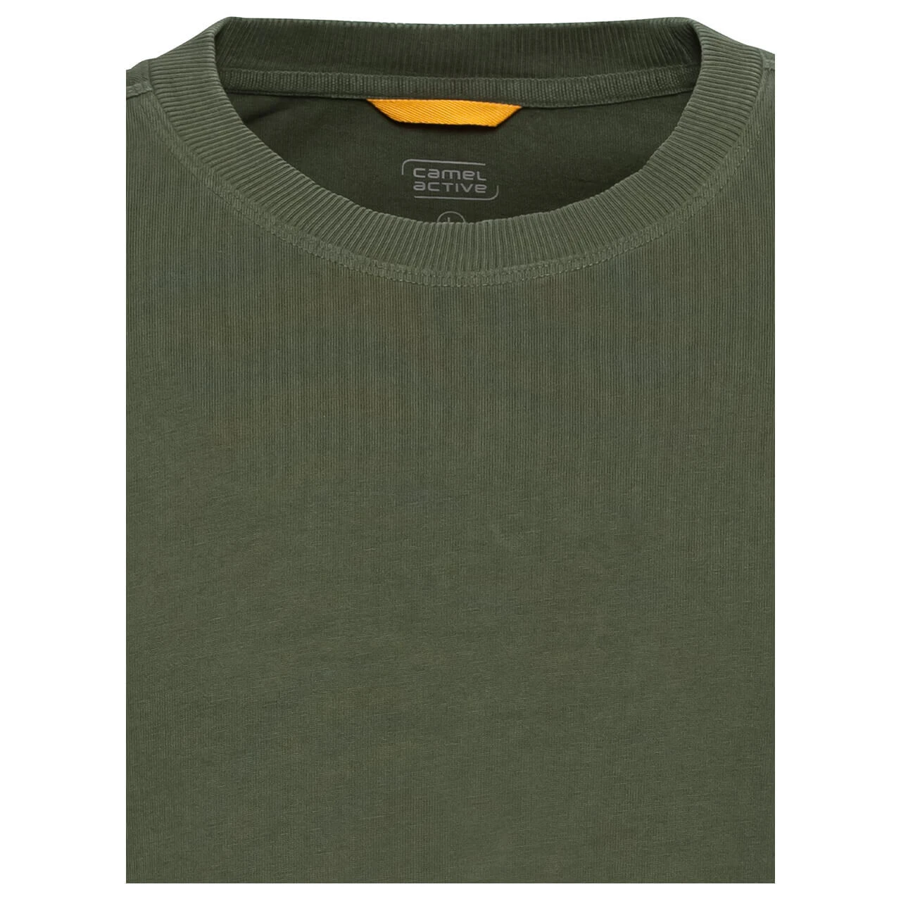 Camel Active Herren T-Shirt Leaf Green Wording 3 Camel Active Herren T-Shirt Leaf Green Wording – Bild 3