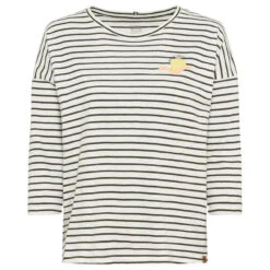 Camel Active Damen 3/4 Arm Shirt Khaki Stripes