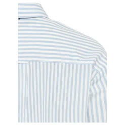 Camel Active Damen Langarm Bluse Light Blue Stripes 7 Camel Active Damen Langarm Bluse Light Blue Stripes -Modebekleidungs Geschäft camel active blouse hemdbluse blau 41 detail hinten