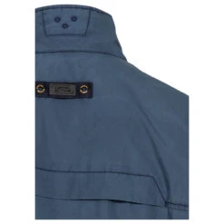 Camel Active Herren Jacke Blouson Night Sky -Modebekleidungs Geschäft camel active blouson jacke blau 47 detail hinten