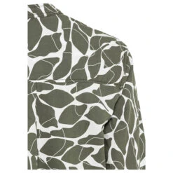 Camel Active Damen Langarm Bluse Olive Printed 7 Camel Active Damen Langarm Bluse Olive Printed -Modebekleidungs Geschäft camel active bluse gruen 92 detail hinten