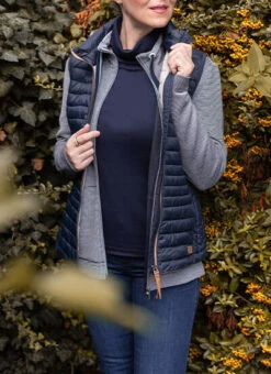 Camel Active Damen Weste Navy -Modebekleidungs Geschäft camel active damen weste dunkelblau 43