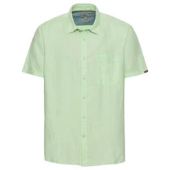 Camel Active Herren 1/2 Arm Hemd Pistacchio