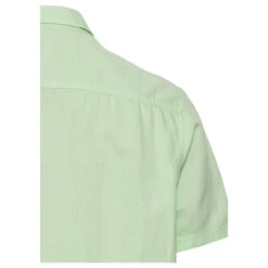 Camel Active Herren 1/2 Arm Hemd Pistacchio -Modebekleidungs Geschäft camel active hemd gruen 74 detail hinten