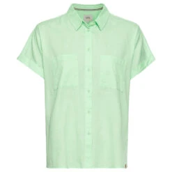 Camel Active Damen Kurzarm Bluse Pistaccio