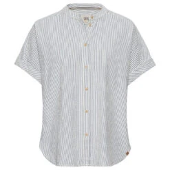 Camel Active Damen Kurzarm Bluse Dark Indigo