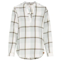 Camel Active Damen Langarm Bluse Peppermint Checked