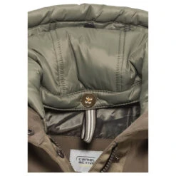 Camel Active Damen Mantel Dark Khaki -Modebekleidungs Geschäft camel active jacke gruen 61 detail