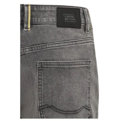 Camel Active Houston FleXXX Jeans Dark Grey Washed -Modebekleidungs Geschäft camel active jeans fit houston dunkel grau 07 detail hinten