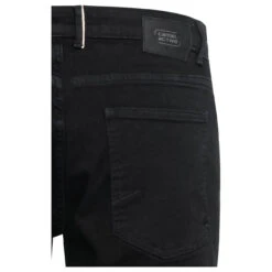 Camel Active Woodstock Jeans Forever Black -Modebekleidungs Geschäft camel active jeans woodstock schwarz 09 ansicht detail hinten