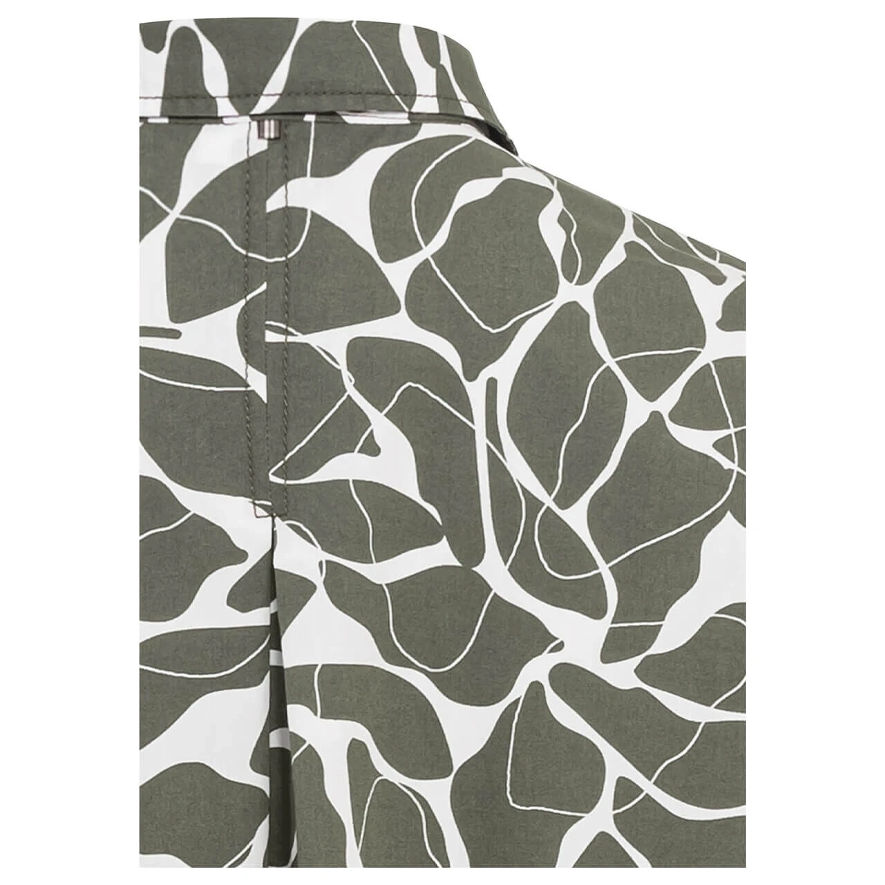 Camel Active Damen Langarm Kleid Olive Printed 4 Camel Active Damen Langarm Kleid Olive Printed – Bild 4