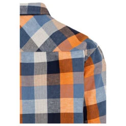 Camel Active Herren 1/2 Arm Hemd Elemental Blue 7 Camel Active Herren 1/2 Arm Hemd Elemental Blue -Modebekleidungs Geschäft camel active kurzarm hemd orange 40 detail hinten