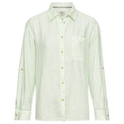 Camel Active Damen Langarm Bluse Pistaccio Striped