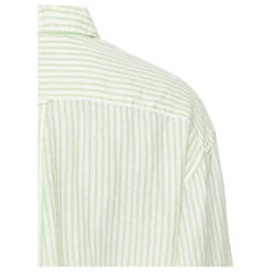 Camel Active Damen Langarm Bluse Pistaccio Striped -Modebekleidungs Geschäft camel active outdoor hemd gruen 74 detail hinten