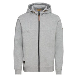 Camel Active Herren Hoodie Sweatjacke Stone Grey