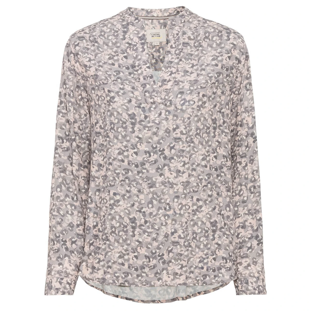 Camel Active Damen Langarm Bluse Grey Leo 1 Camel Active Damen Langarm Bluse Grey Leo