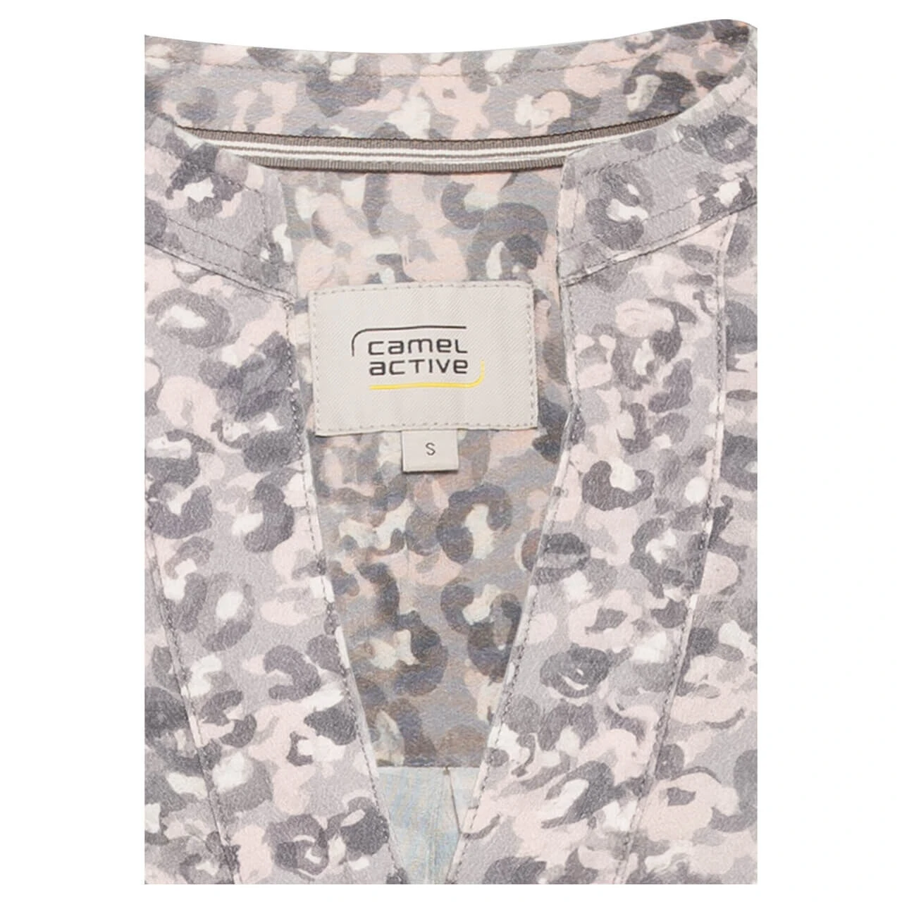 Camel Active Damen Langarm Bluse Grey Leo 3 Camel Active Damen Langarm Bluse Grey Leo – Bild 3