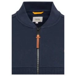 Camel Active Herren Sweatjacke Deep Night Blue -Modebekleidungs Geschäft camel active strickjacke blau 47 detail